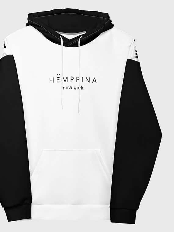 Hoodie Fake Smile Club II - White
