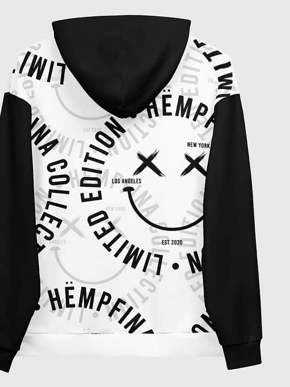 Hoodie Fake Smile Club II - White