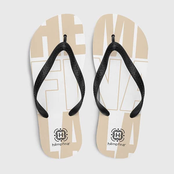 Sandals Lettername Design - White