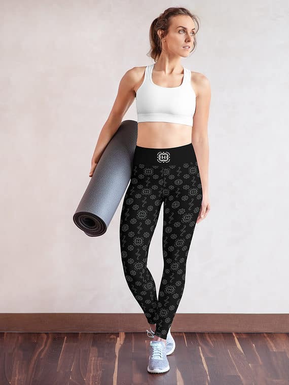 Leggings Signature Motif - Black