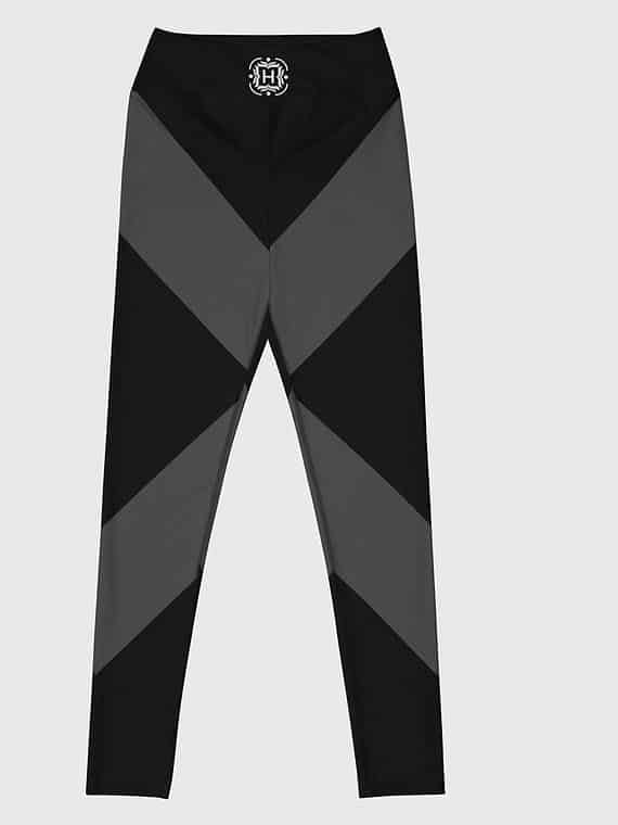 Leggings Monogram Stripe - Black