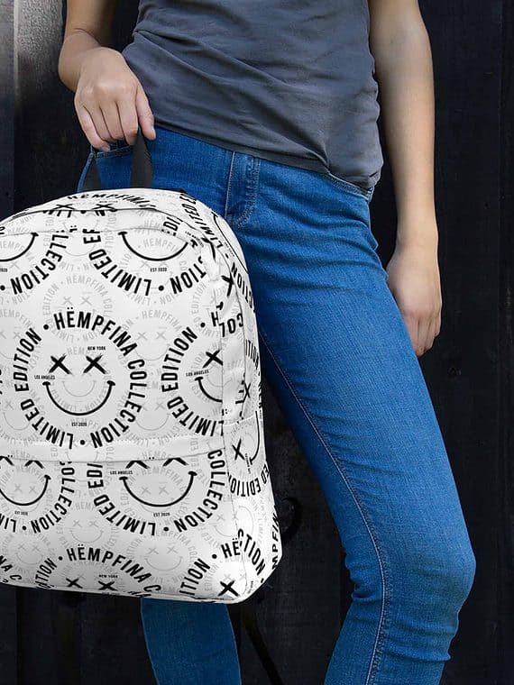 Backpack Fake Smile Club - White