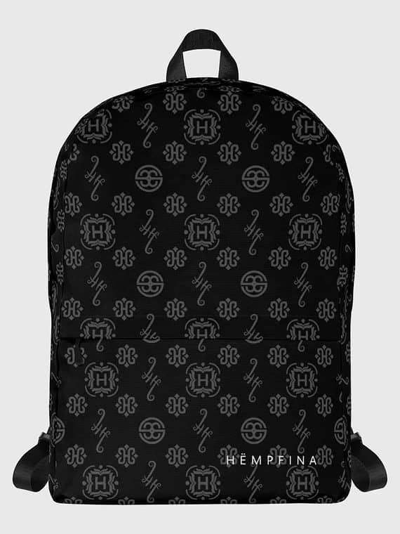 Backpack Signature Motif - Black