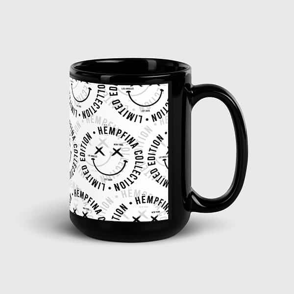 Coffee Mug 15oz. Fake Smile Club - Black